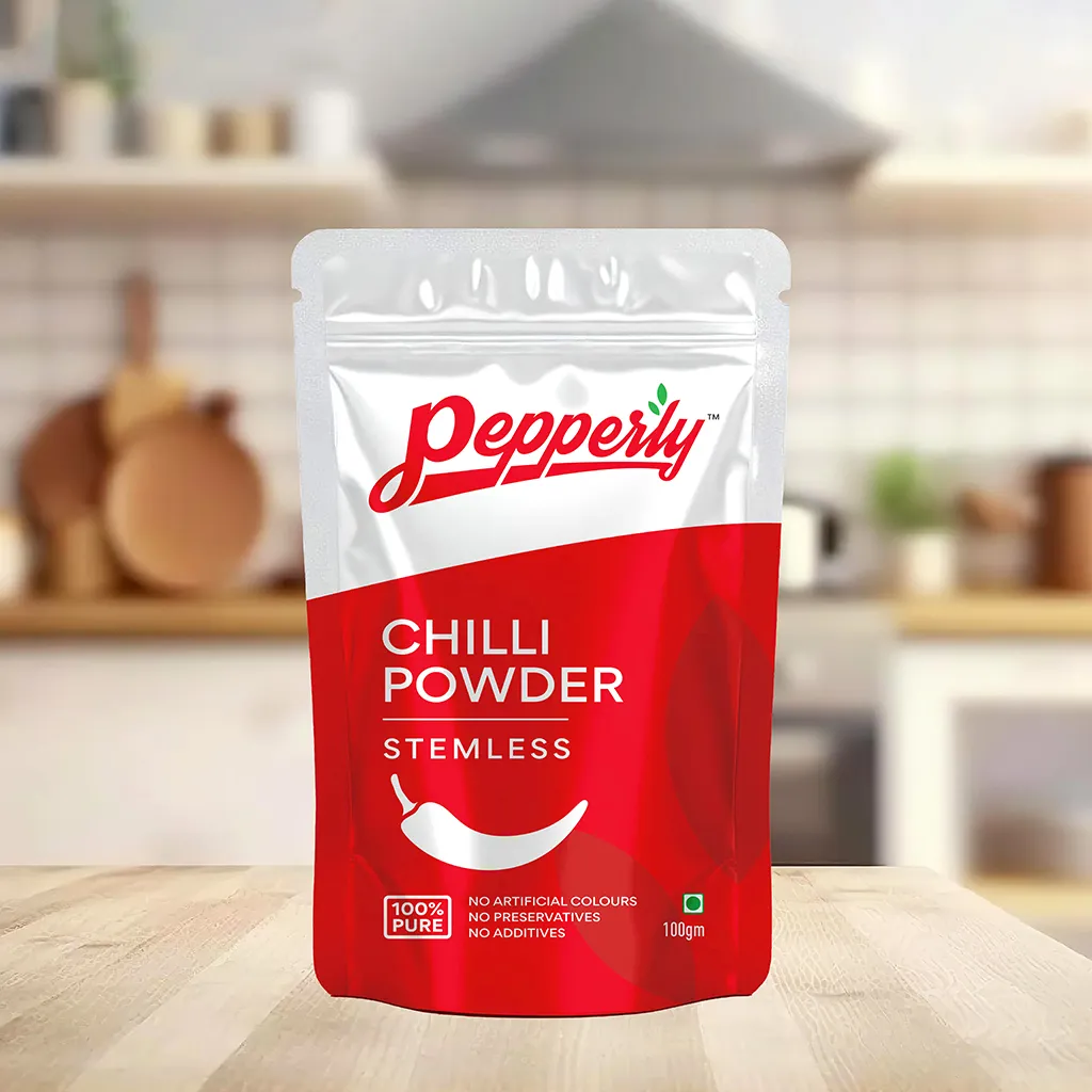 Pepperly spice packed to preserve freshness